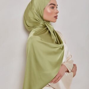 Luna Veil – Satin Scarf